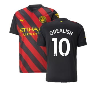 2022-2023 Man City Away Shirt (GREALISH 10)