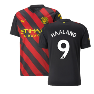 2022-2023 Man City Away Shirt (HAALAND 9)