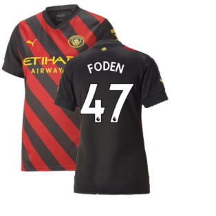 2022-2023 Man City Away Shirt (Ladies) (FODEN 47)