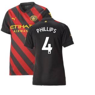 2022-2023 Man City Away Shirt (Ladies) (PHILLIPS 4)