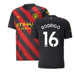 2022-2023 Man City Away Shirt (RODRIGO 16)