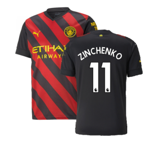 2022-2023 Man City Away Shirt (ZINCHENKO 11)