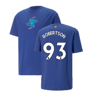2022-2023 Man City Chinese New Year Graphic Tee (Blue) (Robertson 93)