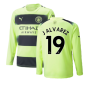 2022-2023 Man City Long Sleeve Third Shirt (J ALVAREZ 19)