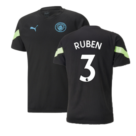2022-2023 Man City PRO Training Jersey (Black) (RUBEN 3)