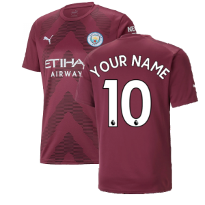 2022-2023 Man City SS Goalkeeper Shirt (Grape Wine)