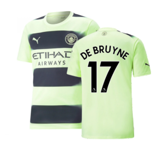 2022-2023 Man City Third Shirt (DE BRUYNE 17)