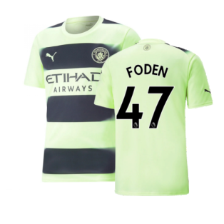 2022-2023 Man City Third Shirt (FODEN 47)