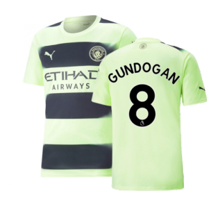 2022-2023 Man City Third Shirt (GUNDOGAN 8)