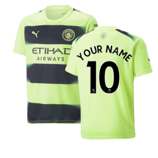 2022-2023 Man City Third Shirt (Kids) (Your Name)