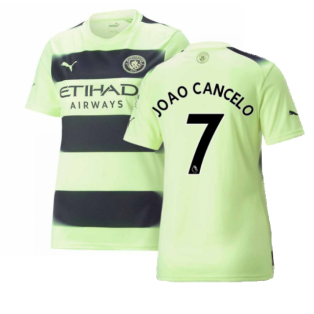 2022-2023 Man City Third Shirt (Ladies) (JOAO CANCELO 7)