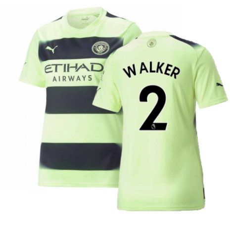 2022-2023 Man City Third Shirt (Ladies) (WALKER 2)