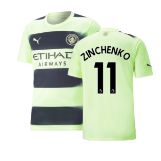 2022-2023 Man City Third Shirt (ZINCHENKO 11)