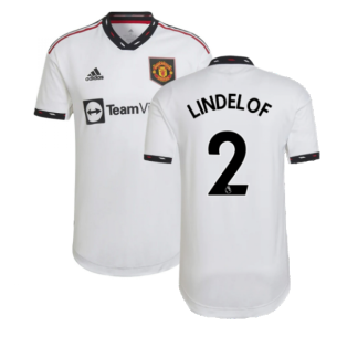 2022-2023 Man Utd Authentic Away Shirt (LINDELOF 2)
