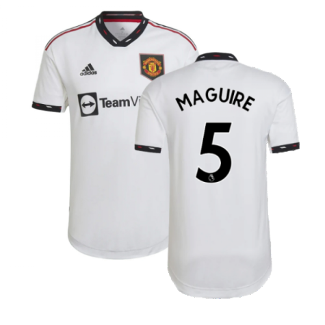 2022-2023 Man Utd Authentic Away Shirt (MAGUIRE 5)