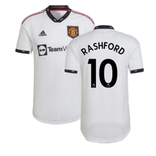 2022-2023 Man Utd Authentic Away Shirt (RASHFORD 10)