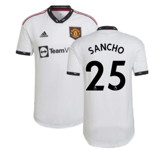 2022-2023 Man Utd Authentic Away Shirt (SANCHO 25)