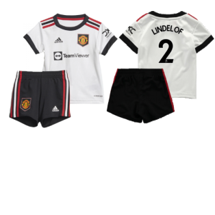 2022-2023 Man Utd Away Baby Kit (LINDELOF 2)