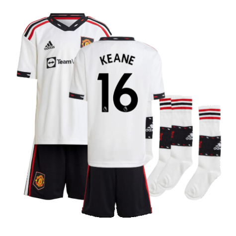 2022-2023 Man Utd Away Mini Kit (KEANE 16)