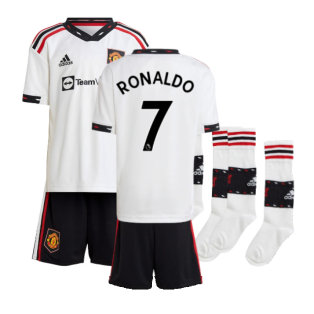 2022-2023 Man Utd Away Mini Kit (RONALDO 7)