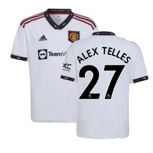 2022-2023 Man Utd Away Shirt (Kids) (ALEX TELLES 27)