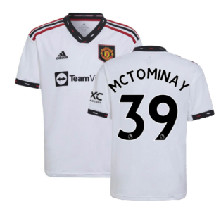 2022-2023 Man Utd Away Shirt (Kids) (McTOMINAY 39)