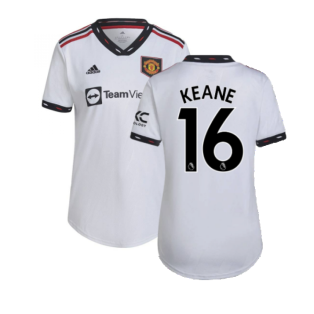 2022-2023 Man Utd Away Shirt (Ladies) (KEANE 16)