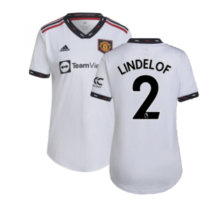 2022-2023 Man Utd Away Shirt (Ladies) (LINDELOF 2)