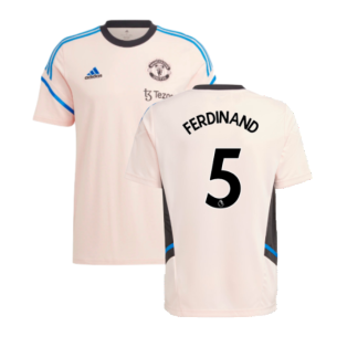 2022-2023 Man Utd Convido 22 Training Tee (Pink) (FERDINAND 5)