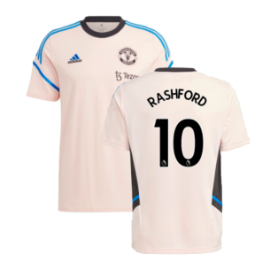 2022-2023 Man Utd Convido 22 Training Tee (Pink) (RASHFORD 10)