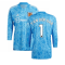 2022-2023 Man Utd Home Goalkeeper Shirt (Blue) (VAN DER SAR 1)