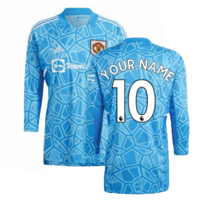2022-2023 Man Utd Home Goalkeeper Shirt (Blue)