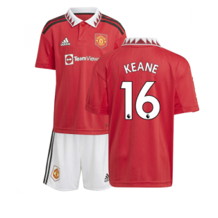 2022-2023 Man Utd Home Mini Kit (KEANE 16)