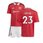 2022-2023 Man Utd Home Mini Kit (SHAW 23)
