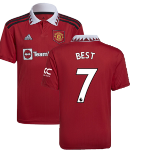 2022-2023 Man Utd Home Shirt (Kids) (BEST 7)