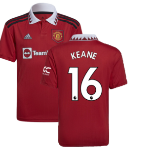 2022-2023 Man Utd Home Shirt (Kids) (KEANE 16)
