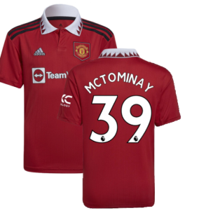 2022-2023 Man Utd Home Shirt (Kids) (McTOMINAY 39)