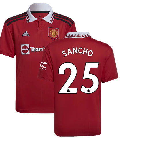 2022-2023 Man Utd Home Shirt (Kids) (SANCHO 25) 2022-2023 Man Utd Home Shirt (Kids) (SANCHO 25)