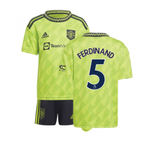 2022-2023 Man Utd Third Mini Kit (FERDINAND 5)