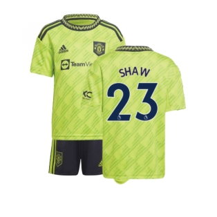 2022-2023 Man Utd Third Mini Kit (SHAW 23)