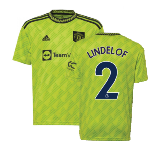 2022-2023 Man Utd Third Shirt (Kids) (LINDELOF 2)