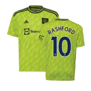 2022-2023 Man Utd Third Shirt (Kids) (RASHFORD 10)