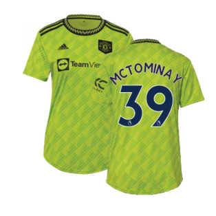 2022-2023 Man Utd Third Shirt (Ladies) (McTOMINAY 39)