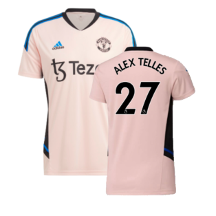 2022-2023 Manchester United Condivo Training Jersey (Pink) (ALEX TELLES 27)