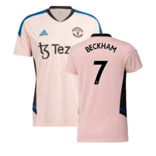 2022-2023 Manchester United Condivo Training Jersey (Pink) (BECKHAM 7)