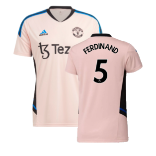 2022-2023 Manchester United Condivo Training Jersey (Pink) (FERDINAND 5)
