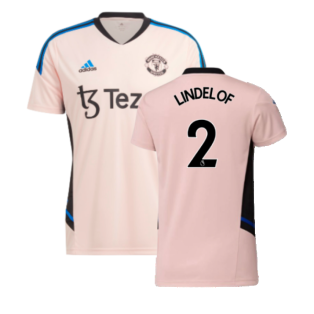 2022-2023 Manchester United Condivo Training Jersey (Pink) (LINDELOF 2)