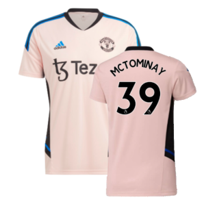 2022-2023 Manchester United Condivo Training Jersey (Pink) (McTOMINAY 39)