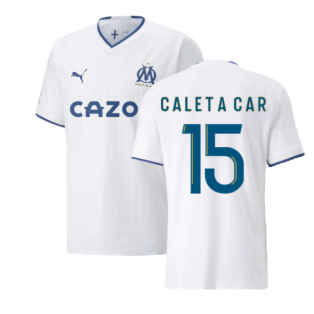 2022-2023 Marseille Authentic Home Shirt (CALETA CAR 15)