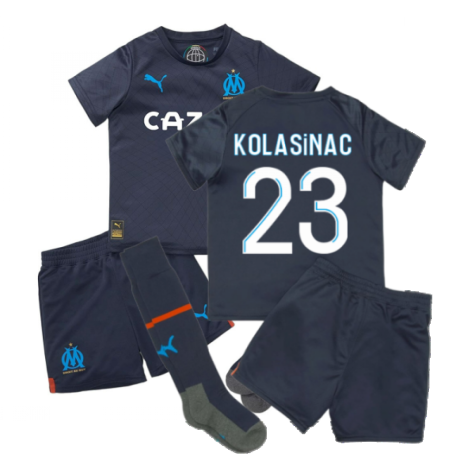 2022-2023 Marseille Away Mini Kit (KOLASINAC 23)